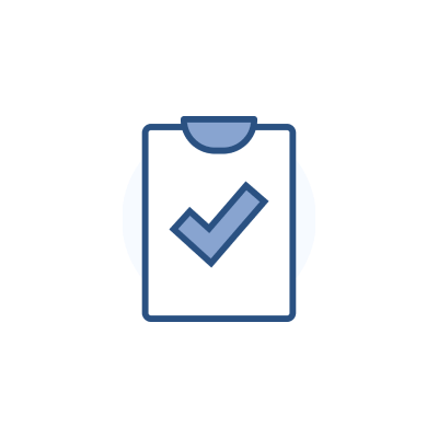 plagiarism checker check mark bulletin board vector image